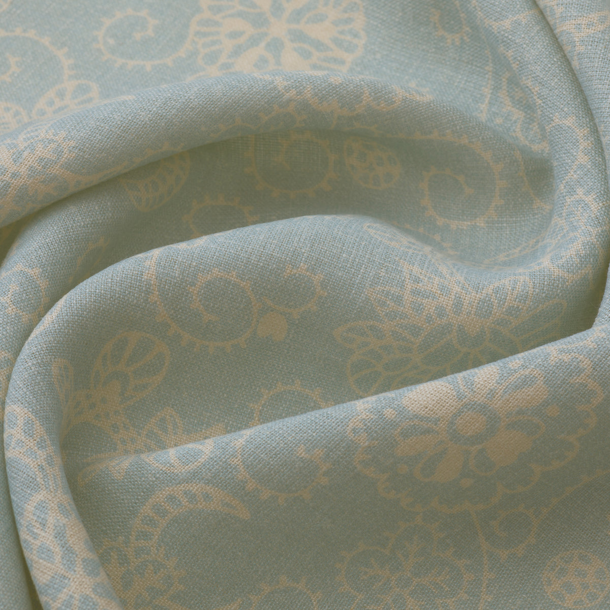 Squirl Linen / Duck Egg Samples