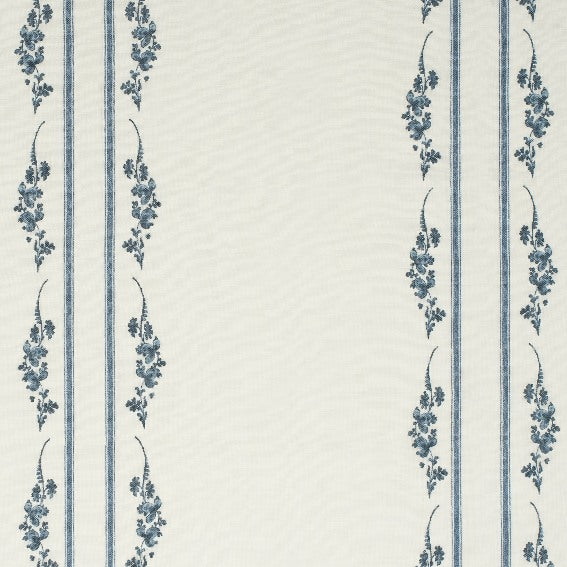 Trifolium Marchprint Linen / Midnight on Ivory Samples