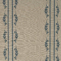 Trifolium Marchprint Linen / Midnight on Natural Samples
