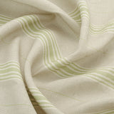 Vallon Stripe Linen / Apple Sample