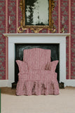 Waverley Stripe Linen / Merlot