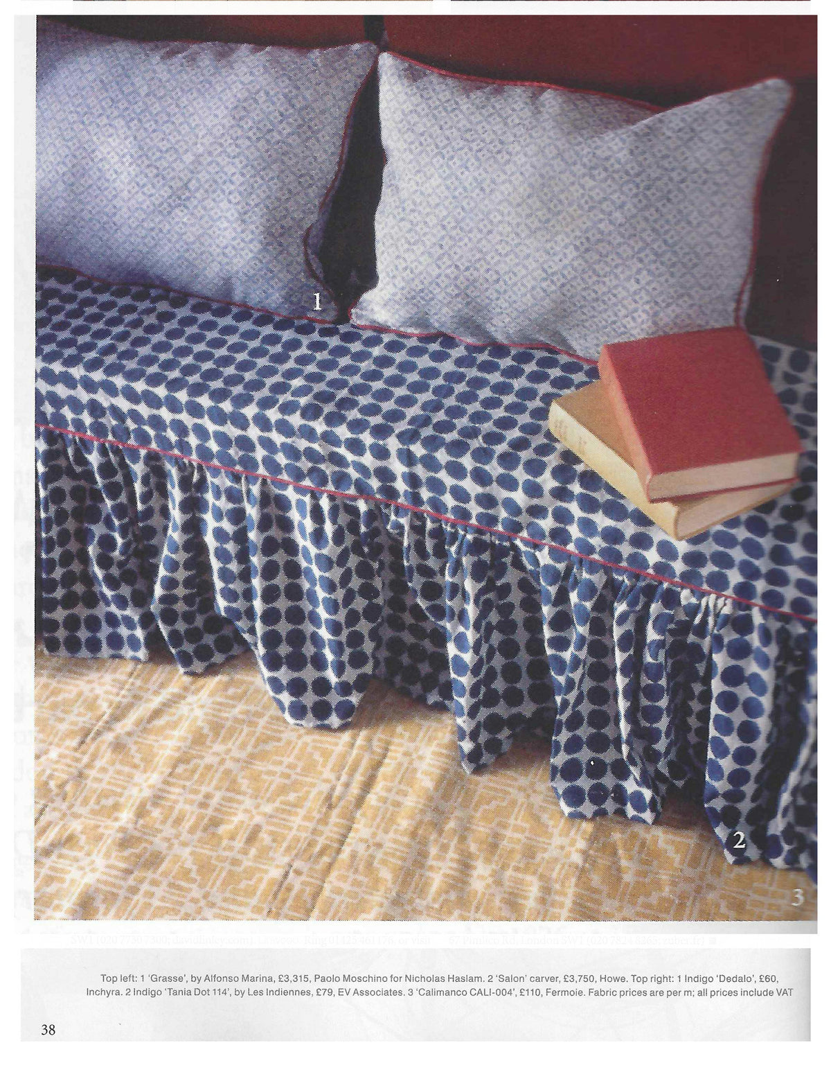 Dedalo Linen / Indigo