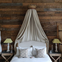 Beauclerc Stripe Narrow Linen / Damson