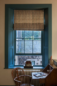 Beauclerc Stripe Wide Linen / Wedgewood