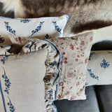 Framboise Ivory Linen Cushion | 45 x 45cm