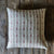 Beauclerc Stripe Narrow Natural Rose Linen Cushion | 45 x 45cm