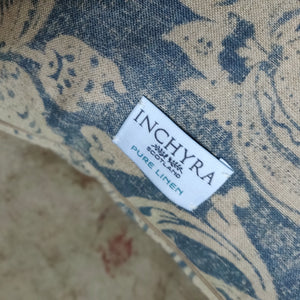 Hattingley Indigo Linen Cushion | 50 x 50cm