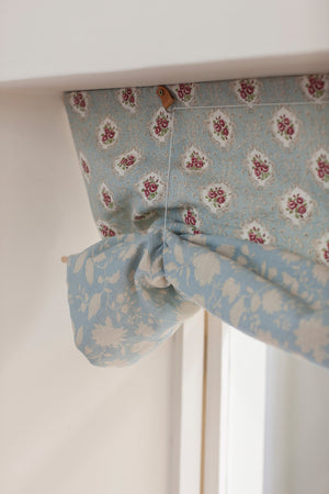 Posy Aged Linen / Duck Egg