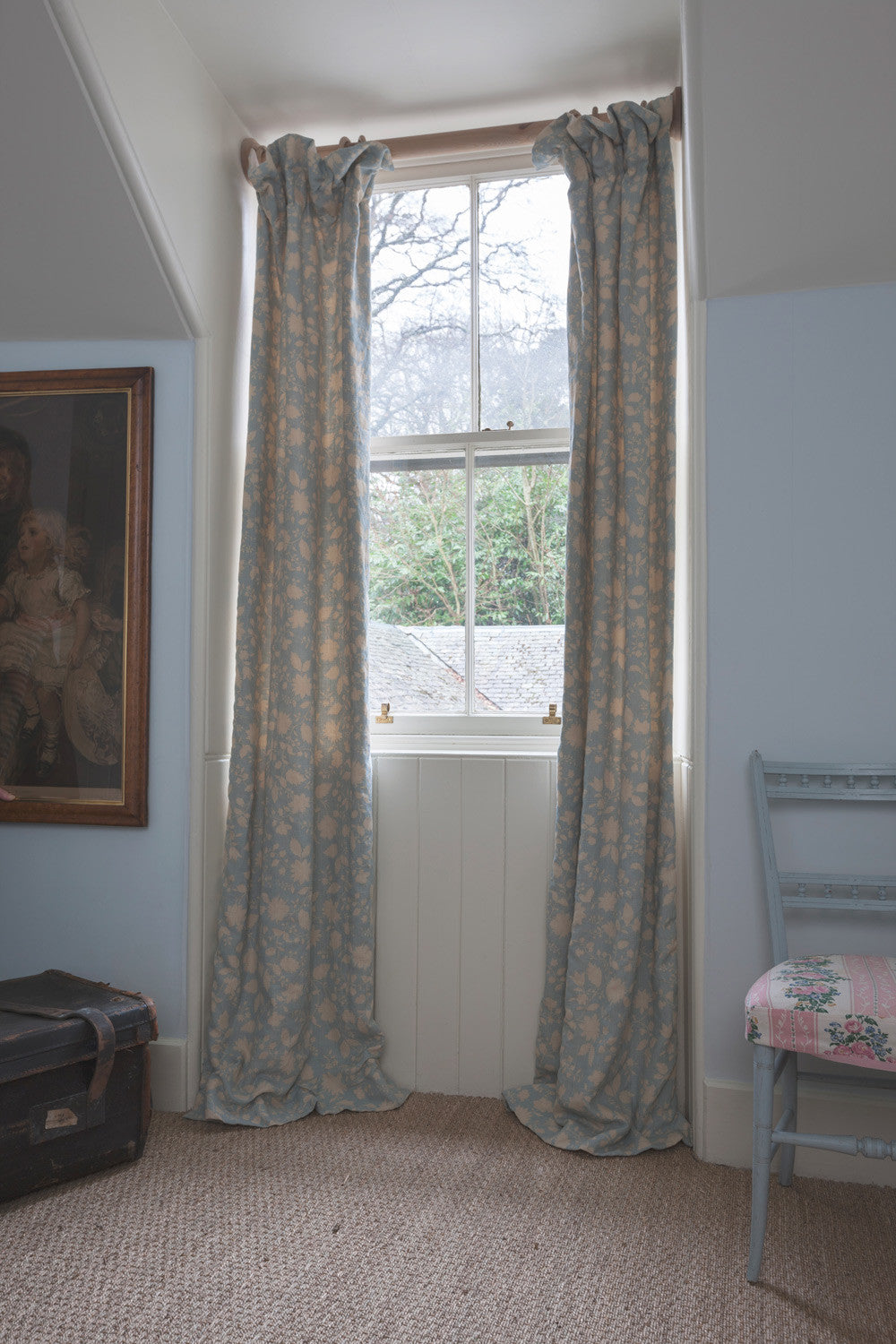 Speedwell Aged Linen / Duck Egg