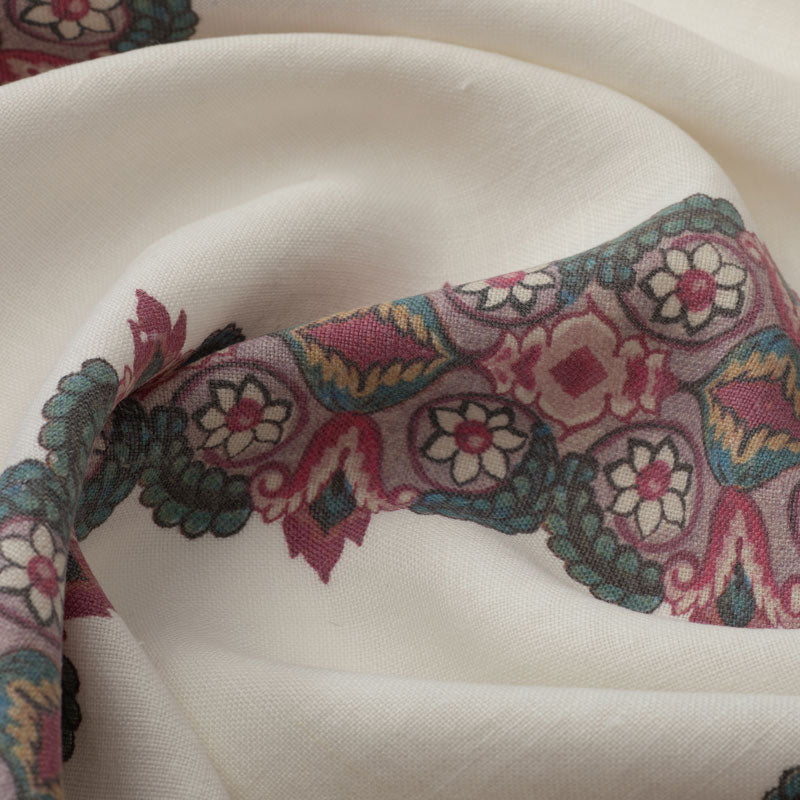 Balazuc Morocco Stripe Linen / Ivory