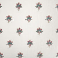Balazuc Trefoil Linen / Ivory