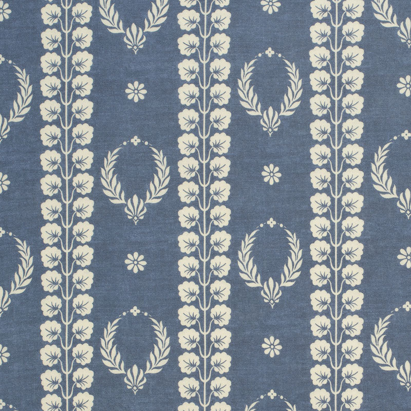 Couronne Linen/Marine Blue Samples
