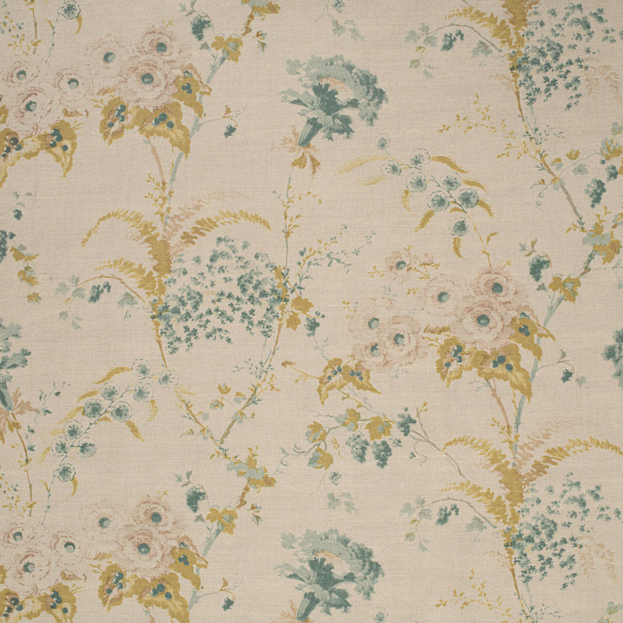 Dianthus Linen / Vintage Duck Egg