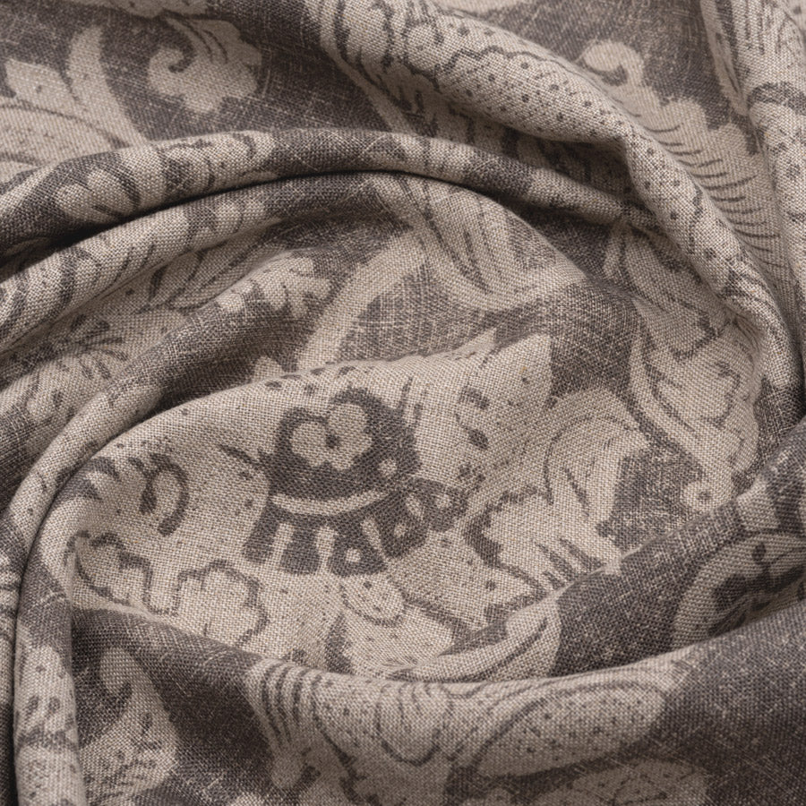 Hattingley Linen/ Chocolate on Natural