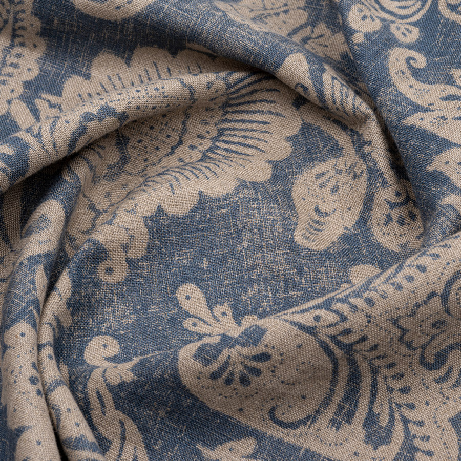 Hattingley Linen / Indigo on Natural