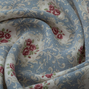 Posy Aged Linen / Old Blue