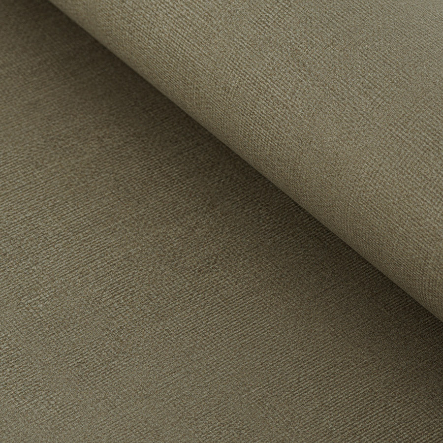 Linen Print Wallpaper / Old Oak