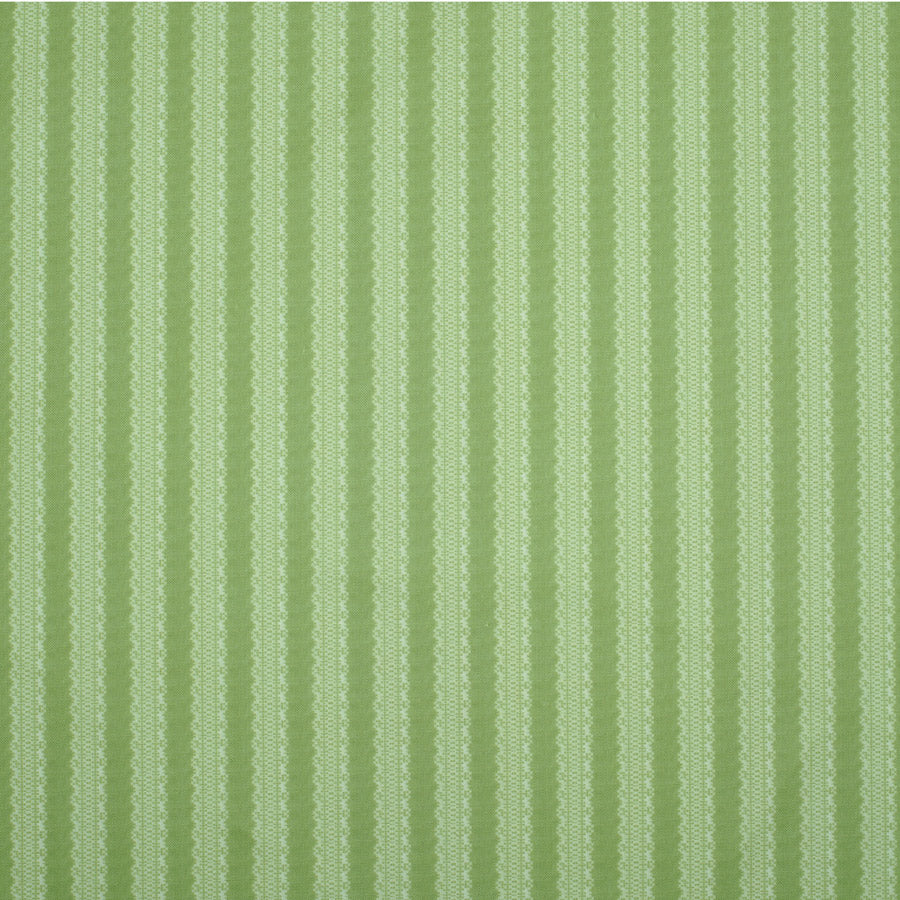 Torchon Stripe Linen / Awe Green