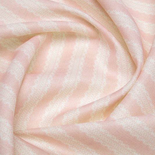 Torchon Stripe Linen / Blossom