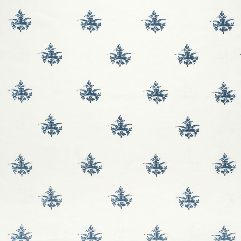 Trifolium Clover Linen / Midnight on Ivory