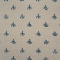 Trifolium Clover Linen / Midnight on Natural