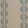 Trifolium Marchprint Linen / Midnight on Natural Samples