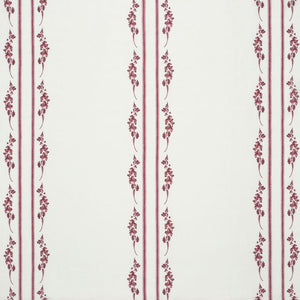 Trifolium Marchprint™ Linen/ Raspberry on Ivory