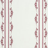 Trifolium Marchprint Linen / Raspberry on Ivory Samples
