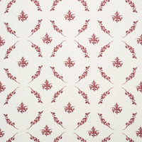 Trifolium Wreath Linen / Raspberry on Ivory