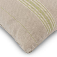 Vallon Stripe Apple Linen Cushion | 55 x 32cm