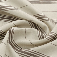 Vallon Stripe Linen / Chocolate