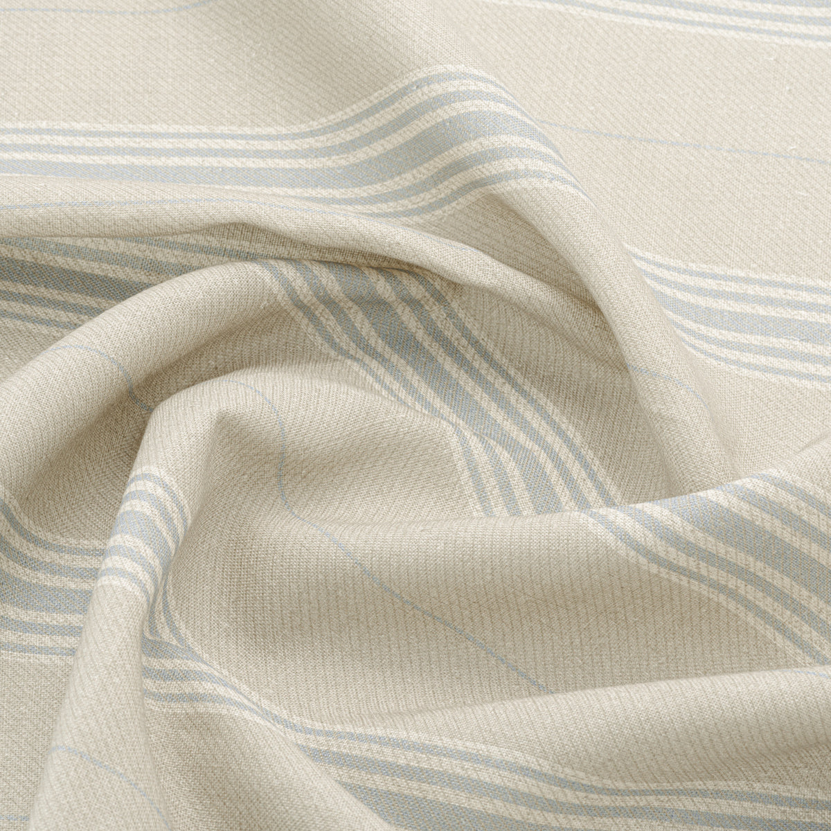 Vallon Stripe Linen / Old Blue