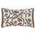 Wherwell Blue Linen Fringed Cushion | 55 x 32cm