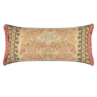 The Wherwell Cushion / Rose Fringeing | 78cm x 38cm