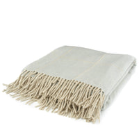 Inchyra Scottish Wool Throw / Sky