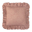 Sakura Vintage Rose Linen Frilled Cushion | 50 x 50cm + frill