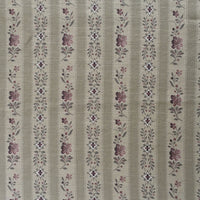 Beauclerc Stripe Wide Linen / Damson