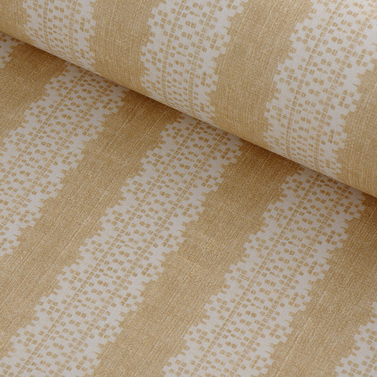 Torchon Stripe Wallpaper / Dijon Samples