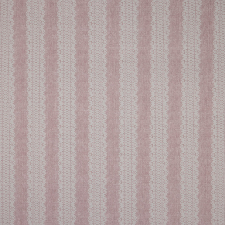Torchon Stripe Wallpaper / Rhubarb